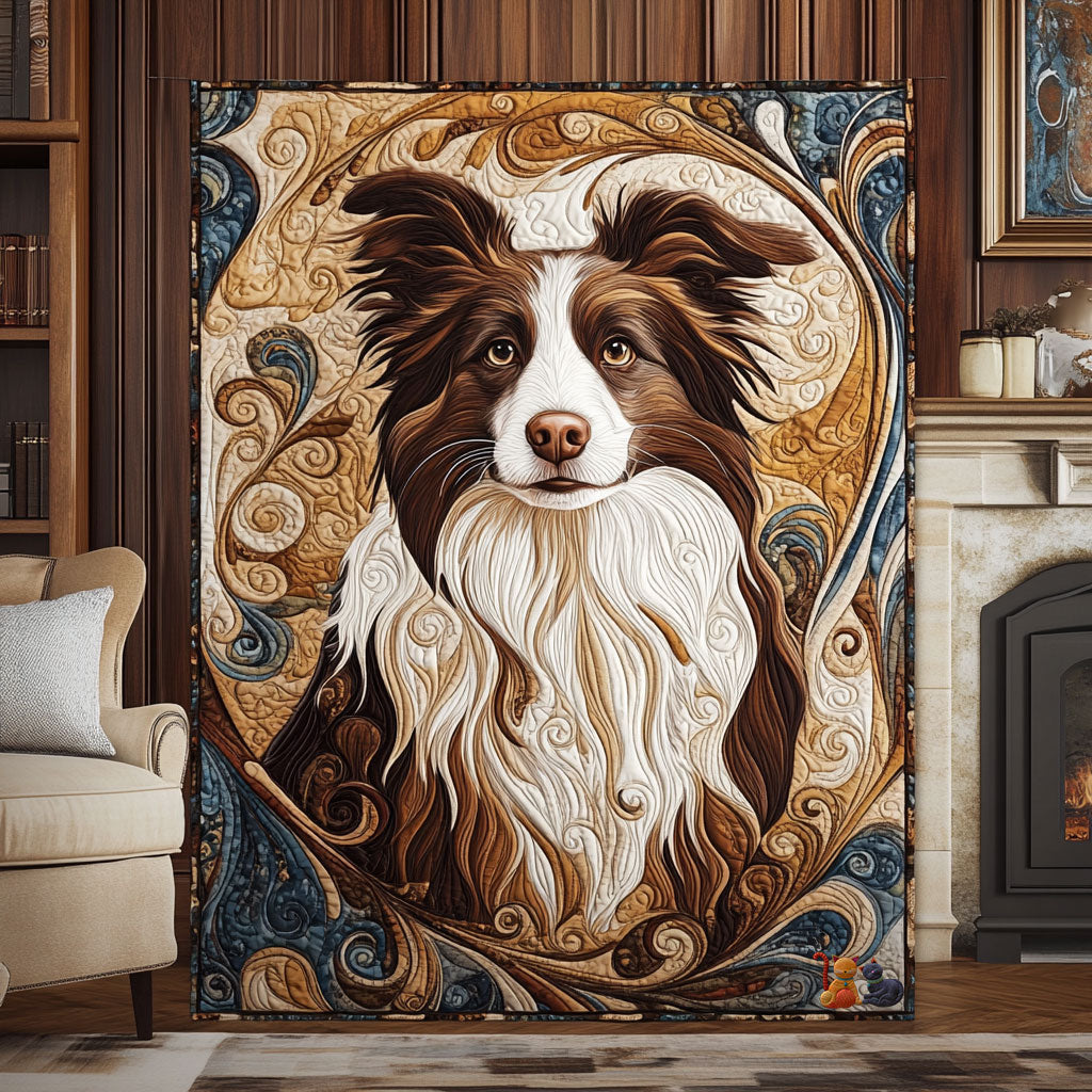 Border Collie WT1010034CL Quilt